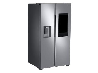 36" Samsung 21.5 Cu. Ft. side by Side Door Family Hub Refrigerator - RS22T5561SR