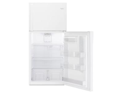 30" Whirlpool 19.2 Cu. Ft. Top-Freezer Refrigerator With EZ Connect Icemaker Kit Compatible - WRT519SZDW