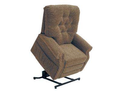 Catnapper Patriot 4824 Power Lift Full Lay-Out Recliner in Brown Sugar - 4824 2016-19