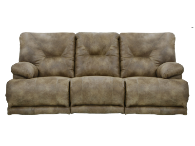 Catnapper Voyager Lay Flat Reclining Sofa in Brandy - 43845 1228-49/1328-49