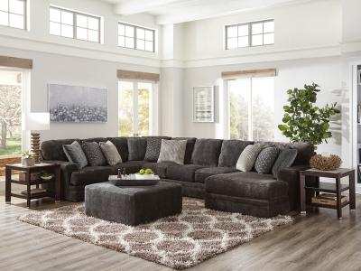 Jackson Furniture Mammoth Modular Sectional Ottoman in Smoke - 4376-28 1806-58