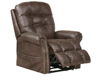 Catnapper Ramsey Collection Power lift Lay Flat Recliner with Heat and Massage Leather Chair - 4857 1227-09 / 3027-09