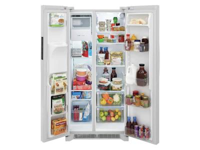 33" Frigidaire 22.3 Cu. Ft. Capacity Side by Side Refrigerator - FRSS2323AW