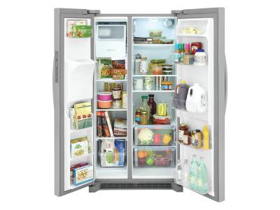 36" Frigidaire 25.6 Cu. Ft. Freestanding Side by Side Refrigerator - FRSS2623AS