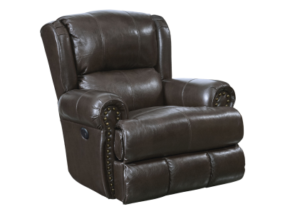 Catnapper Duncan Glider Leather Recliner - 4763-6 1283-09 / 3083-09