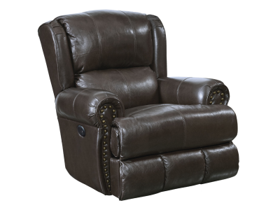 Catnapper Duncan Glider Leather Recliner - 64763-7 1283-09 / 3083-09