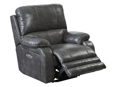 Catnapper Thornton Power Leather look Fabric Recliner - 764762-7 1152-78 / 1252-78