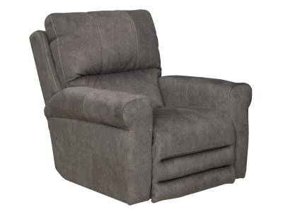 Catnapper Vance Voice Power Headrest / Lumbar Power Lay Flat Recliner in Graphite - 874786-7 1792-28 / 2792-28