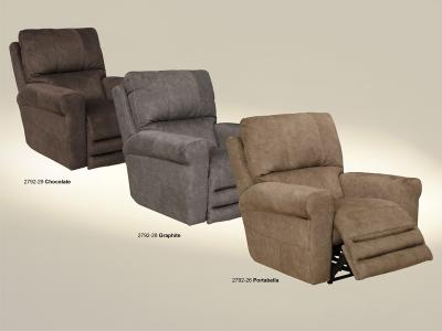 Catnapper Vance Voice Power Headrest / Lumbar Power Lay Flat Recliner in Graphite - 874786-7 1792-28 / 2792-28