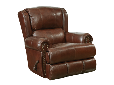 Catnapper Duncan Glider Leather Recliner - 64763-7 1283-19 / 3083-19