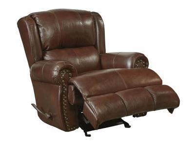 Catnapper Duncan Glider Leather Recliner - 64763-7 1283-19 / 3083-19