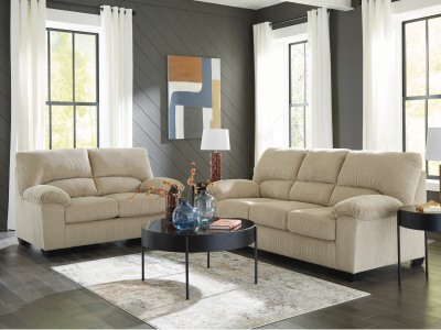 Signature Design by Ashley SimpleJoy Sofa in Sand - 2420338