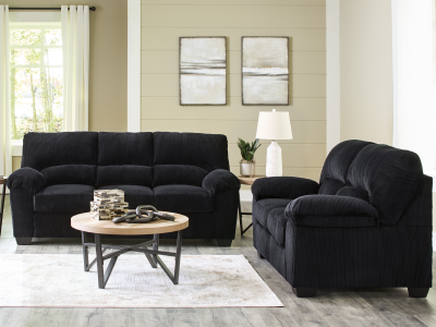 Signature Design by Ashley SimpleJoy Sofa in Onyx - 2420438