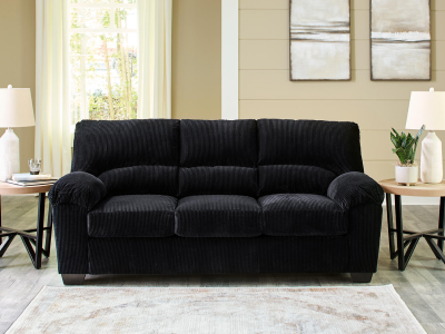 Signature Design by Ashley SimpleJoy Sofa in Onyx - 2420438