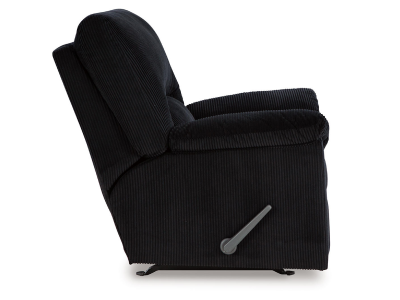 Signature Design by Ashley SimpleJoy Rocker Recliner in Onyx - 2420425C