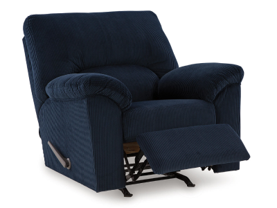 Signature Design by Ashley SimpleJoy Rocker Recliner in Navy - 2420525C