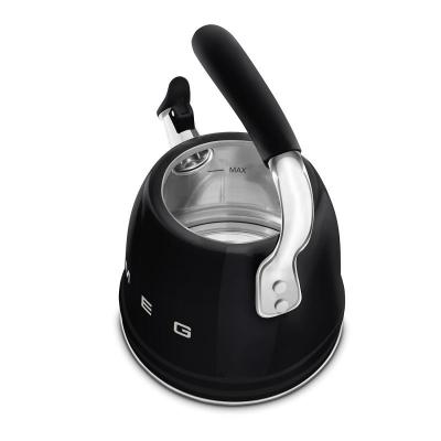 SMEG 2.3L Retro-Style Stovetop Kettle - CKLW2001BL