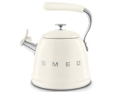 SMEG 2.3L Retro-Style Stovetop Kettle - CKLW2001CR