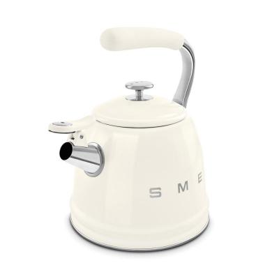 SMEG 2.3L Retro-Style Stovetop Kettle - CKLW2001CR