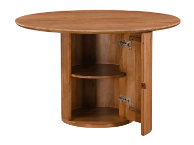 Primo International Charming Mango Wood Storage Dining Table - 8987-TABLE