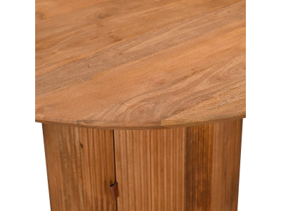 Primo International Charming Mango Wood Storage Dining Table - 8987-TABLE