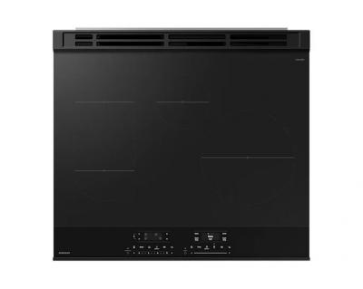 30" Samsung 6.3 cu.ft. Induction Slide-In Dual Door Induction Range - NSI6DG9550SRAC