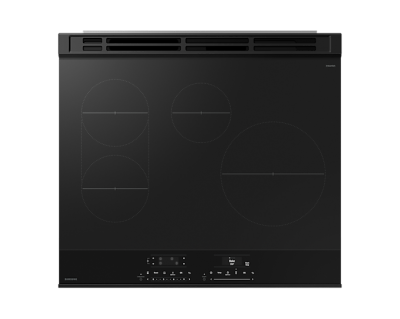 30" Samsung 6.3 Cu.Ft. Induction Slide-in True Convection Range  - NSI6DG9500SRAC