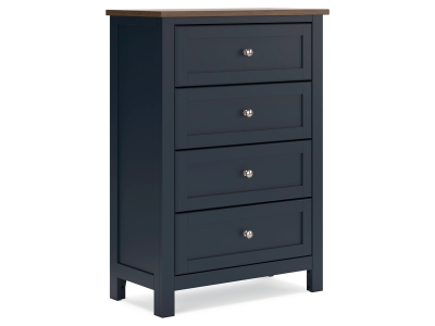 Signature Design by Ashley® Landocken Full Panel Bed, Chest and Nightstand - B414-F5PC-K