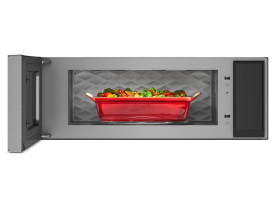 30" KitchenAid Over the Range 1.1 Cu. Ft. Smart Low Profile Microwave with Dual Fan Ventilation - YKMML550RPS