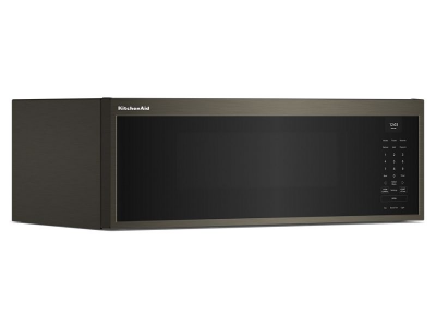 30" KitchenAid Over the Range 1.1 Cu. Ft. Smart Low Profile Microwave with Dual Fan Ventilation - YKMML550RBS