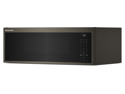 30" KitchenAid Over the Range 1.1 Cu. Ft. Smart Low Profile Microwave with Dual Fan Ventilation - YKMML550RBS