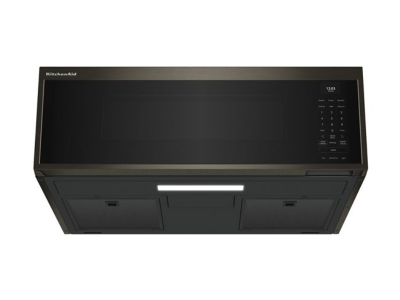 30" KitchenAid Over the Range 1.1 Cu. Ft. Smart Low Profile Microwave with Dual Fan Ventilation - YKMML550RBS