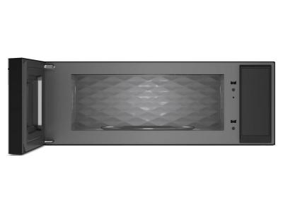 30" Whirlpool 1.1 Cu. Ft. Smart Low Profile Microwave Hood Combination with 450 CRM 4-Speed Venting - YWMML5530RZ