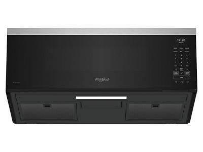 30" Whirlpool 1.1 Cu. Ft. Smart Low Profile Microwave Hood Combination with 450 CRM 4-Speed Venting - YWMML5530RZ