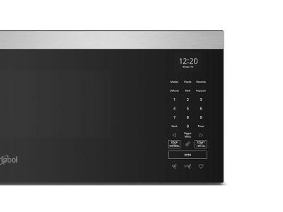 30" Whirlpool 1.1 Cu. Ft. Smart Low Profile Microwave Hood Combination with 450 CRM 4-Speed Venting - YWMML5530RZ