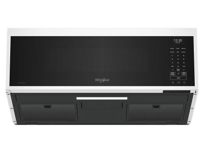 30" Whirlpool 1.1 Cu. Ft. Smart Low Profile Microwave Hood Combination with 450 CRM 4-Speed Venting - YWMML5530RW