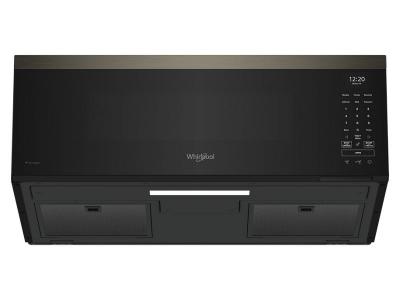 30" Whirlpool 1.1 Cu. Ft. Smart Low Profile Microwave Hood Combination with 450 CRM 4-Speed Venting- YWMML5530RV