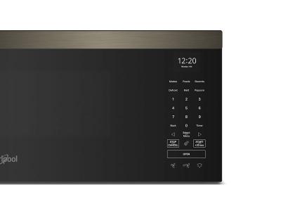 30" Whirlpool 1.1 Cu. Ft. Smart Low Profile Microwave Hood Combination with 450 CRM 4-Speed Venting- YWMML5530RV