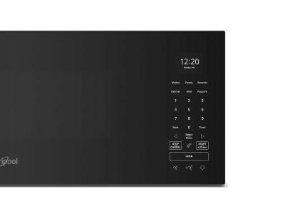 30" Whirlpool 1.1 Cu. Ft. Smart Low Profile Microwave Hood Combination with 450 CRM 4-Speed Venting - YWMML5530RB