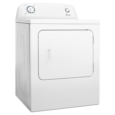 29"  Amana 6.5 cu. ft. Top-Load Electric Dryer with Automatic Dryness Control - YNED4655EW