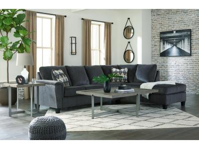 Signature Design by Ashley® Abinger 2-Piece Sleeper Sectional with Chaise - 83905S4