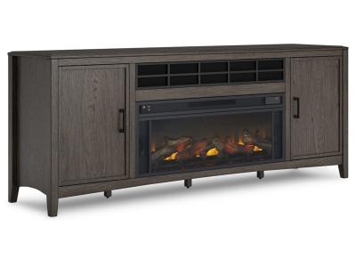 Montillan 84" TV Stand with Electric Fireplace - W651W1