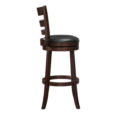 Edmond Collection 29" Swivel Pub Height Stool Ladder Back - 1144E-29S