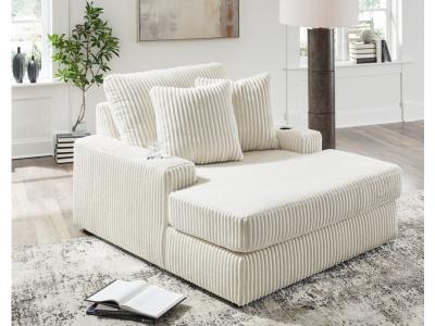 Lindyn Chaise in Ivory - 2110415