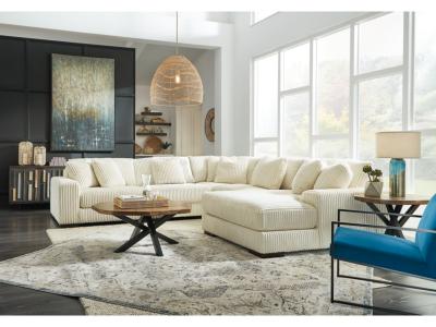 Lindyn 4-Piece Sectional in Ivory- 21104S15