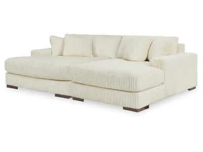 Lindyn Super Chaise in Ivory - 21104S16