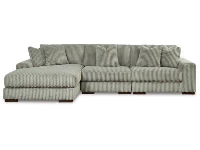 Lindyn 3-Piece Sectional with Chaise in Fog - 21105S10