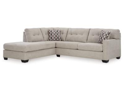 Mahoney 2-Piece Sectional with Chaise in Pebble - 31004S1