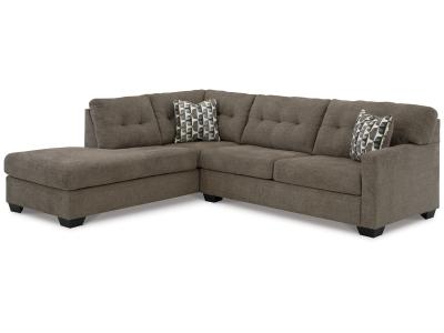 Mahoney 2-Piece Sectional with Chaise in Chocolate - 31005S1