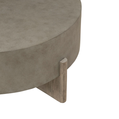 Affinity Round Cocktail Table - 674-OT1010